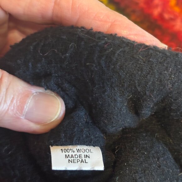 Nepal 100% Wool Socks with Cozy Fleece Lining - From Balta Store - Picture 2 of 6